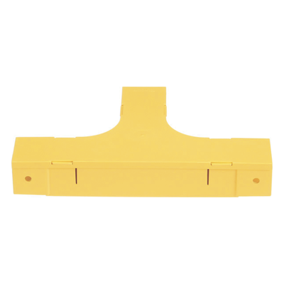 Accesorio en T Horizontal, Con Ángulos a 90º, Para Canaletas FiberRunner™ 2X2, Color Amarillo - Imagen 5