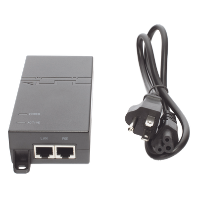 Inyector PoE estándar 30 watts, Compatible Multi-marcas, Detección Inteligente Anti Accidentes (802.3at / Gigabit) - Imagen 8