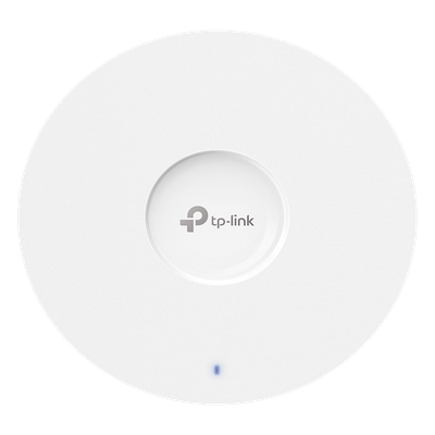 Punto de Acceso Omada Ultra-Rango / Wi-Fi 6 AX6000 MU-MIMO 4x4 /  Mesh Omada / Alta Densidad de Usuarios / Configuración por Controlador o Stand-Alone / Para Montaje en Techo/pared / Alimentación PoE+ 
