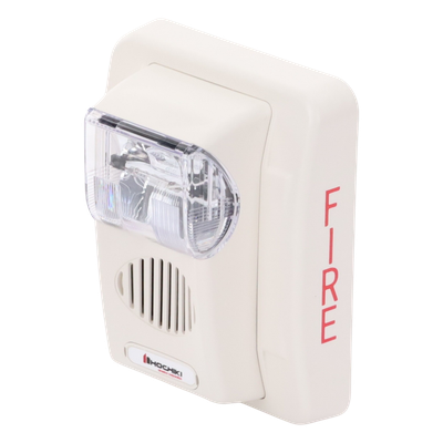 Sirena Estrobo, 24 Vcd, Multi-Candela 15 hasta 110 cd, Montaje En Pared, Color Blanco, Serie HEC3 (0500-06030) - Imagen 4