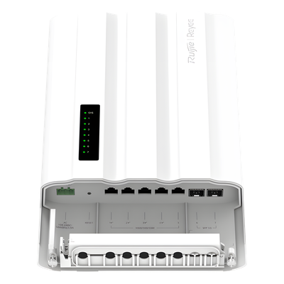 Switch PoE para Exteriores / 7 Puertos Gigabit / 5 RJ45 + 2 SFP / PoE+ 60W / ERPS / IP65 / -30°C a 65°C / Gestión Cloud / Capa 2 / Fanless - Imagen 3