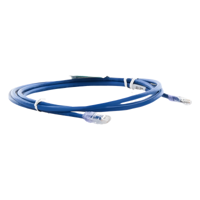 Cable de Parcheo UTP Categoría 6, con Plug Modular en Cada Extremo - 2 Metros (6.56 Pies) - Azul - Imagen 3