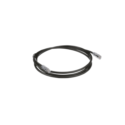 Cable de Parcheo UTP, Cat6A, 24 AWG, CM, Color Negro, 10.67 Metros (35 Pies) - Imagen 4