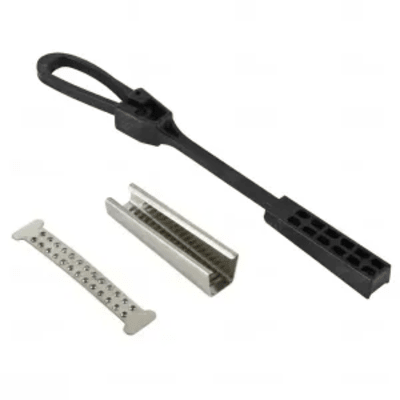 Tensor Plastico para Fibra Óptica Drop Plana de 5x2 mm, Span 80 metros (Termoplastico Resistente a los Rayos UV) - Imagen 3