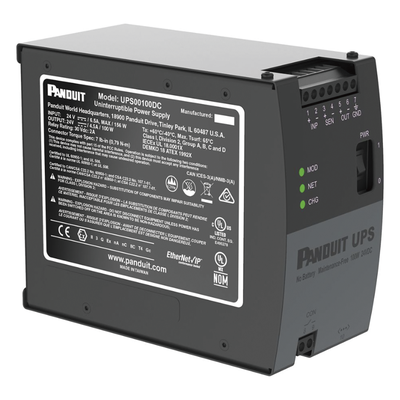 UPS Industrial de 100 Watts, 24 Vcd de Entrada, Instalación en Riel DIN Estándar de 35mm, Temperatura de operación de -40 a 60 ºC - Imagen 4