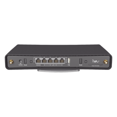 (hAP ac3) Router inalámbrico de doble banda con 5 puertos Gigabit Ethernet y antenas externas de alta ganancia - Imagen 5