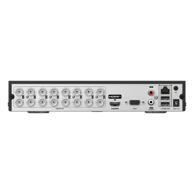DVR 16 Canales TURBOHD + 8 Canales IP / 5 Megapixel Lite - 3K Lite / Audio de Dos Vías por Coaxitron / ACUSENSE (Evita falsas alarmas) / 1 Bahía de Disco Duro / Salida de Video en Full HD - Imagen 5