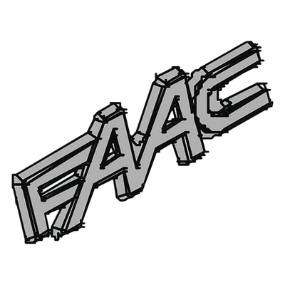 Logotipo de Plastico Para Equipos FAAC