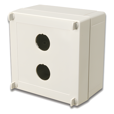 Caja industrial de conexión (Ruggedized), de 2 puerto de cobre o fibra, con protección IP66/IP67 (NEMA 4X)