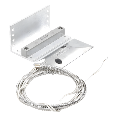 Contacto magnético de uso rudo con soporte ajustable en L y cable blindado, para puertas industriales y de cortina - Imagen 4