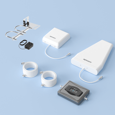 Kit Amplificador de Señal Celular 4G / Mejora las llamadas convencionales y VoLTE / Soporta los datos de las tecnologías 2G, 3G y 4G de TELCEL, AT&T y MOVISTAR / Cubre hasta 600 m2. - Imagen 6