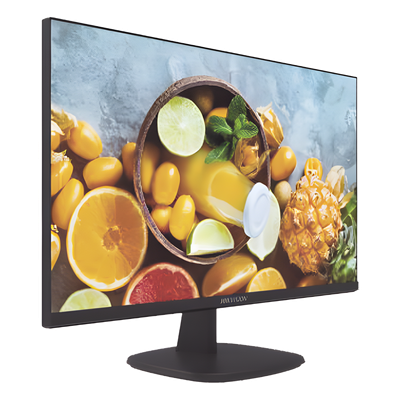 Monitor LED 4K de 27" / Ideal para CCTV, Oficina y Hogar / Entrada HDMI-DP / Montaje VESA (100 X 100) / Uso 24/7 / Backlight E-LED / Ultra Delgado