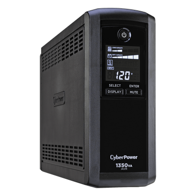 UPS de 1350 VA/815 W, Topología Línea Interactiva, Entrada 120 Vca NEMA 5-15P, Tipo Mini Torre, Con 10 Tomas NEMA 5-15R