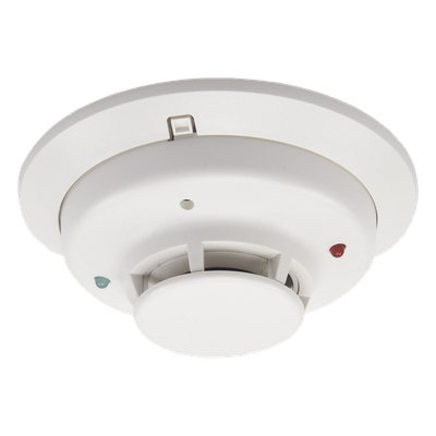 Detector fotoeléctrico de humo convencional de 2 hilos con LED bicolor y compensación automática de sensibilidad - Imagen 4