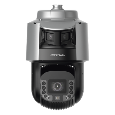 [TandemVu] Domo PTZ IP 4 Megapixel con Cámara Panoramica 180º de 6 Megapixel / 42X Zoom / 300 mts IR y 30 mts Luz Blanca / IP67 / IK10  / Autoseguimiento / Wiper / Deep learning / Entrada-Salida de Audio y Alarma / Ultra Baja Iluminació