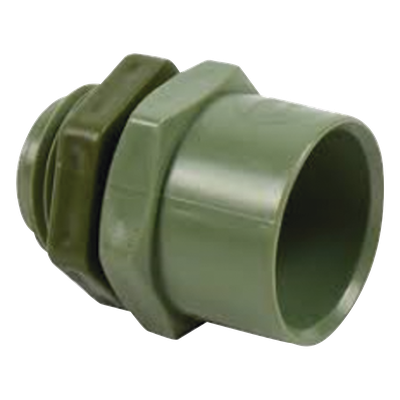 Conector de 1-1/2" para tuberia PVC conduit pesado (38 mm)