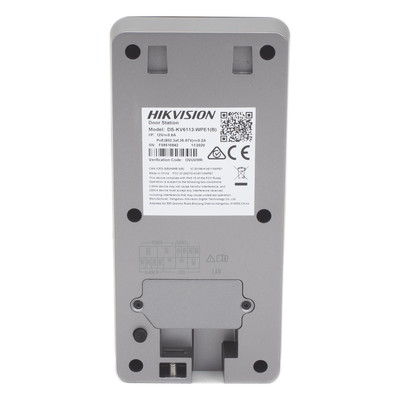 Videoportero IP 2 Megapixel / PoE Estandar / IP65 / Apertura desde Hik-connect / Soporta 1 Departamento y Hasta 6 Monitores / Soporta Tarjetas Mifare / 1 Salida Relay - Imagen 4