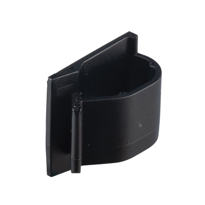 Clip de Nylon 6.6 con Adhesivo, Para Cables de Hasta 9.7 mm de Diámetro, Uso Interior/Exterior, Color Negro, Paquete de 100pz - Imagen 3