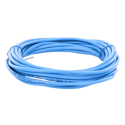 Cable de Parcheo Slim UTP Cat6A - 3 Metros (9.84 Pies) Azul, Diámetro Reducido (28 AWG) - Imagen 5