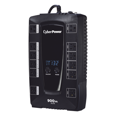 UPS de 900 VA/480 W, Topología Línea Interactiva, Entrada 120 Vca NEMA 5-15P, Tipo Gabinete Compacto, Con 12 Tomas NEMA 5-15R - Imagen 3