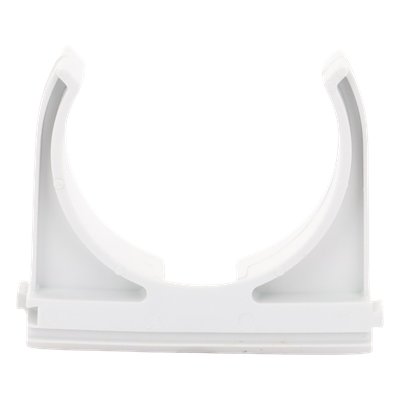 Soporte de presión (Abrazadera), PVC Auto-extinguible, abierto para tubería de 50 mm - Imagen 3