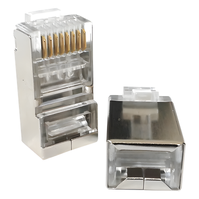 Conector RJ45 para Cable FTP/STP Categoría 5E - Blindado sin pin a tierra