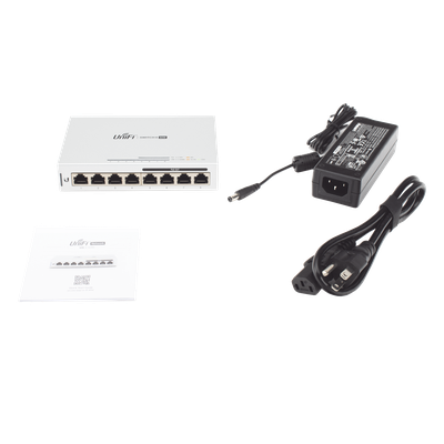 Switch UniFi Administrable capa 2 de 8 puertos Gigabit (4 Puertos Gigabit PoE 802.3af y 4 puertos Gigabit ethernet) 60W - Imagen 8