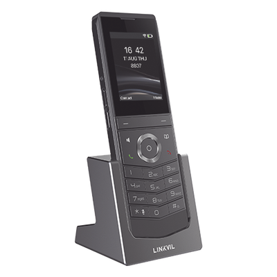 W611W es un teléfono IP Wi-Fi portátil, Resistente, Moderno diseñado para aplicaciones de comunicación móvil. - Imagen 5
