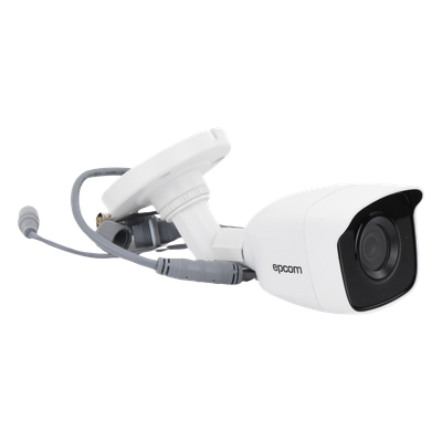 Bala TURBOHD 5 Megapíxel / Lente 2.8mm (85° de Visión) / Exterior IP66 / IR EXIR 20 mts / TVI-AHD-CVI-CVBS / Metal - Imagen 6