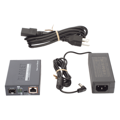 Convertidor de Medios PoE, 1 Puerto RJ45 Gigabit con Salida PoE 802.3af/at/bt (Hasta 60 W)/ 1 Puerto SFP 100/1000BASE-X - Imagen 9