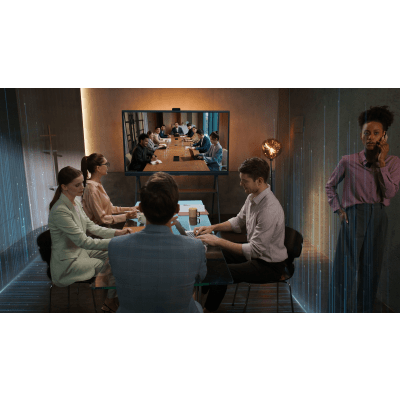 Yealink MeetingBoard 86 Pro, Centro de Colaboración Inteligente con IA, 4K UHD, Android 13, Micrófonos Integrados y Cámara Ultra Gran Angular - Imagen 7
