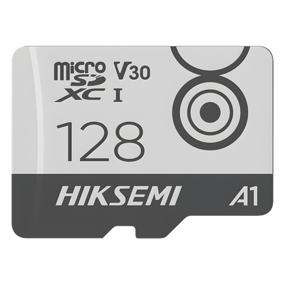 MicroSD HIKSEMI CITY GO / 128 GB / 100 MB/s Lectura / 90 MB/s Escritura / Clase 10 U3 V30 / TLC NAND / Especializada Para Videovigilancia Móvil 24/7