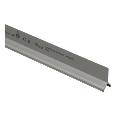 Divisor para uso con canaletas T70, Material PVC Rígido, 2.4 m de Largo, Color Gris Internacional - Imagen 2