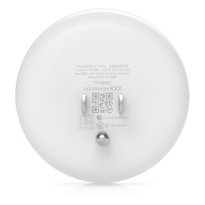 UniFi Protect WiFi Smart Chime Plug-in para Timbre Inteligente, Sonido de Altavoz Hasta 80dB, Conexión Inalámbrica Auto-Link, Instalación Directa a Toma AC - Imagen 4