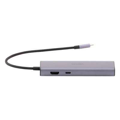 HUB USB-C (Docking Revodok) 6 en 1 | 3 Puertos USB-A 3.0 (5 Gbps) | USB-C PD 100W | HDMI 4K@30Hz | Entrada 1 RJ45 (Gigabit Ethernet) | Chip de Última Generación | Potente Disipación de Calor | Caja de Aluminio. - Imagen 6