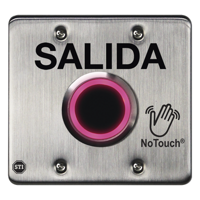 Interruptor IR NoTouch® de Acero Inoxidable, Salida Doble, SALIDA - Imagen 3