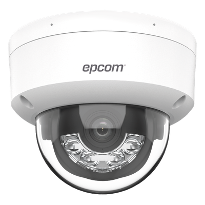 Domo IP 4 Megapixel / Lente 2.8 mm / Dual Light (30 mts IR + 30 mts Luz Blanca) / Micrófono Integrado / Antivandálico IK08 / Motion Detection 2.0 / Exterior IP67 / H.265 / PoE / ONVIF / Micro SD - Imagen 6