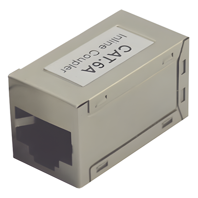Acoplador STP Cat6A Hembra RJ45 a RJ45 Hembra