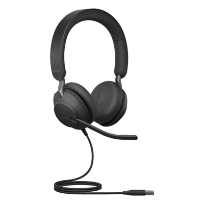 Jabra Jabra Evolve 2 40, Auricular stereo versión UC con aislamiento de ruido, conexión USB-A y indicador de ocupado (Busylight) (24089-989-999) - Imagen 4