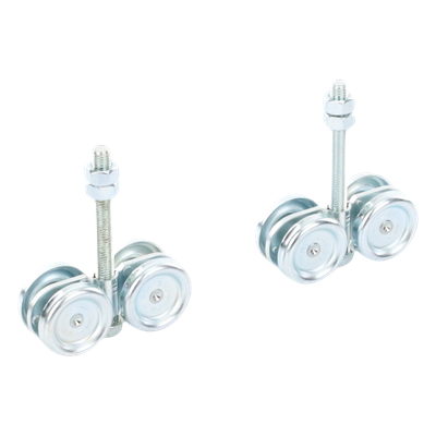 ECO KIT 4C - M / Kit de Carretillas de Cuatro Ruedas / Carga Soportada de 150 lbs / Incluye Dos Carretillas Para Puertas Colgantes - Imagen 5