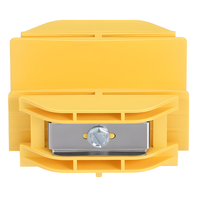 Union Recta "Cople", Para Canaleta FiberRunner™ 2X2, Color Amarillo - Imagen 4