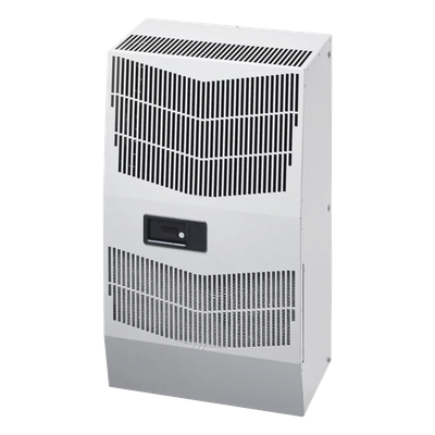 Aire Acondicionado SpectraCool G28 Interior/Exterior, Uso en Gabinetes de Telecomunicaciones, 4000 BTU, 115 Vca, de Acero, Color Gris Claro
