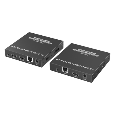 Kit Extensor HDMI para distancias de 120 metros | Soporta resolución 4K @60Hz | Cat 6, 6a y 7 | Salida Loop en el Tx para visualización local | Soporta control remoto del equi - Imagen 5