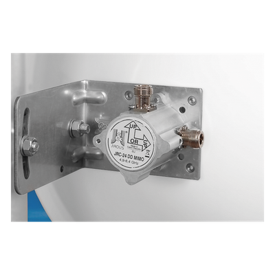 Antena direccional de Alto Rendimiento/ Parábola profunda para mayor aislamiento al ruido / 24.5 dBi / (4.9 - 6.4 GHz) / Conectores N-Hembra / Fácil Montaje y Soporte de acero inoxidable / Radomo Incluido - Imagen 5