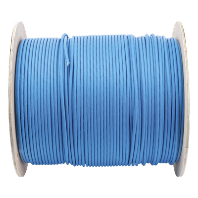 Bobina de Cable Blindado S/FTP de 4 Pares, Cat7, Inmune a Ruido e Interferencias, LSZH (Bajo Humo, Cero Halógenos), Color Azul, Bobina de 500 Metros (1640 Pies) - Imagen 3