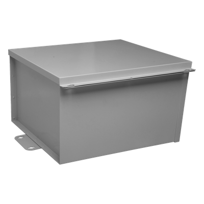 Gabinete de Telecom. de Acero Galvanizada con Plato Interior (400 x 400 x 250 mm). SE PUEDE PONER CANDADO. - Imagen 4