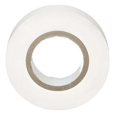 Cinta Eléctrica STRONGHOLD para Aislar, de PVC, Uso General Reparación y Mantenimiento, Grosor de 0.18mm (7 mil), Ancho de 19mm, y 20.12m de Largo, Color Blanco - Imagen 3
