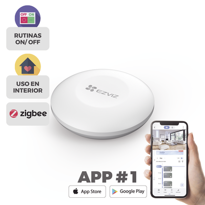 Botón de Emergencia Inalambrico / Compatible con Kit de Alarmas EZVIZ / Protocolo Zigbee - Imagen 6