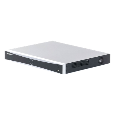 NVR 12 Megapixel (4K) / 16 Canales IP / 16 Puertos PoE+ / Reconocimiento Facial / AcuSense (Evita Falsas Alarmas) / 2 Bahías de Disco Duro / Switch PoE 300 mts / HDMI en 4K / Alarmas I/O / 300 Metros PoE Modo Extendido - Imagen 4