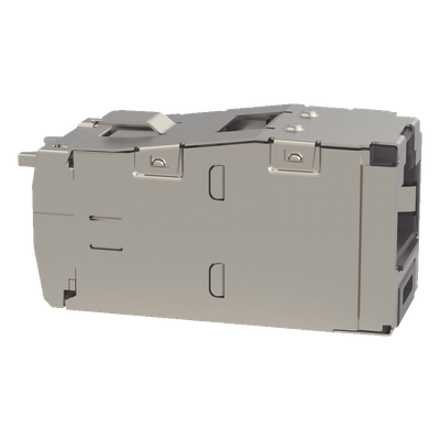 Conector Jack RJ45 Blindado, Estilo TG, Mini-Com, Categoría 6, de 8 Posiciones y 8 Cables, Color Negro - Imagen 5